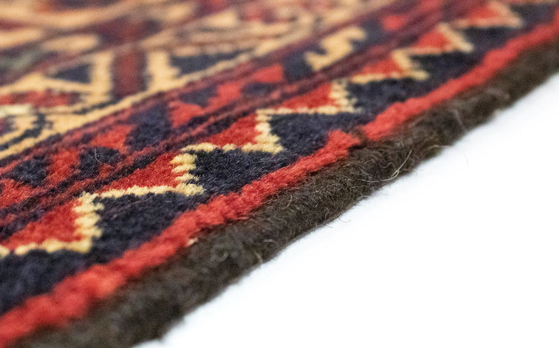 Tapis afghan - 288 x 198 cm - rouge