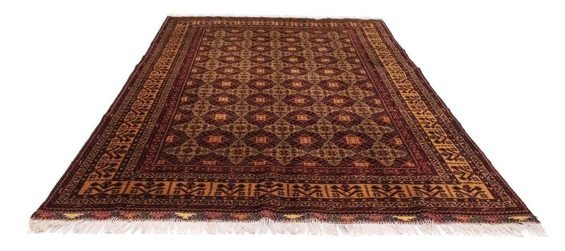 Tapis afghan - 288 x 198 cm - rouge