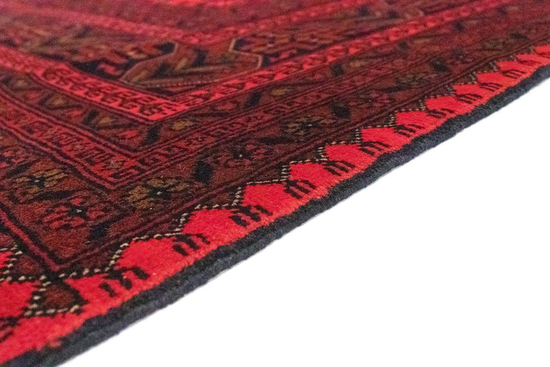 Tapis afghan - Kunduz - 300 x 198 cm - rouge