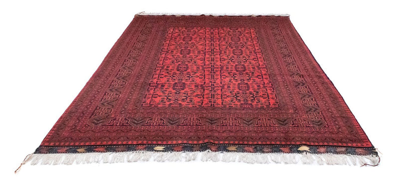 Tapis afghan - Kunduz - 299 x 200 cm - rouge