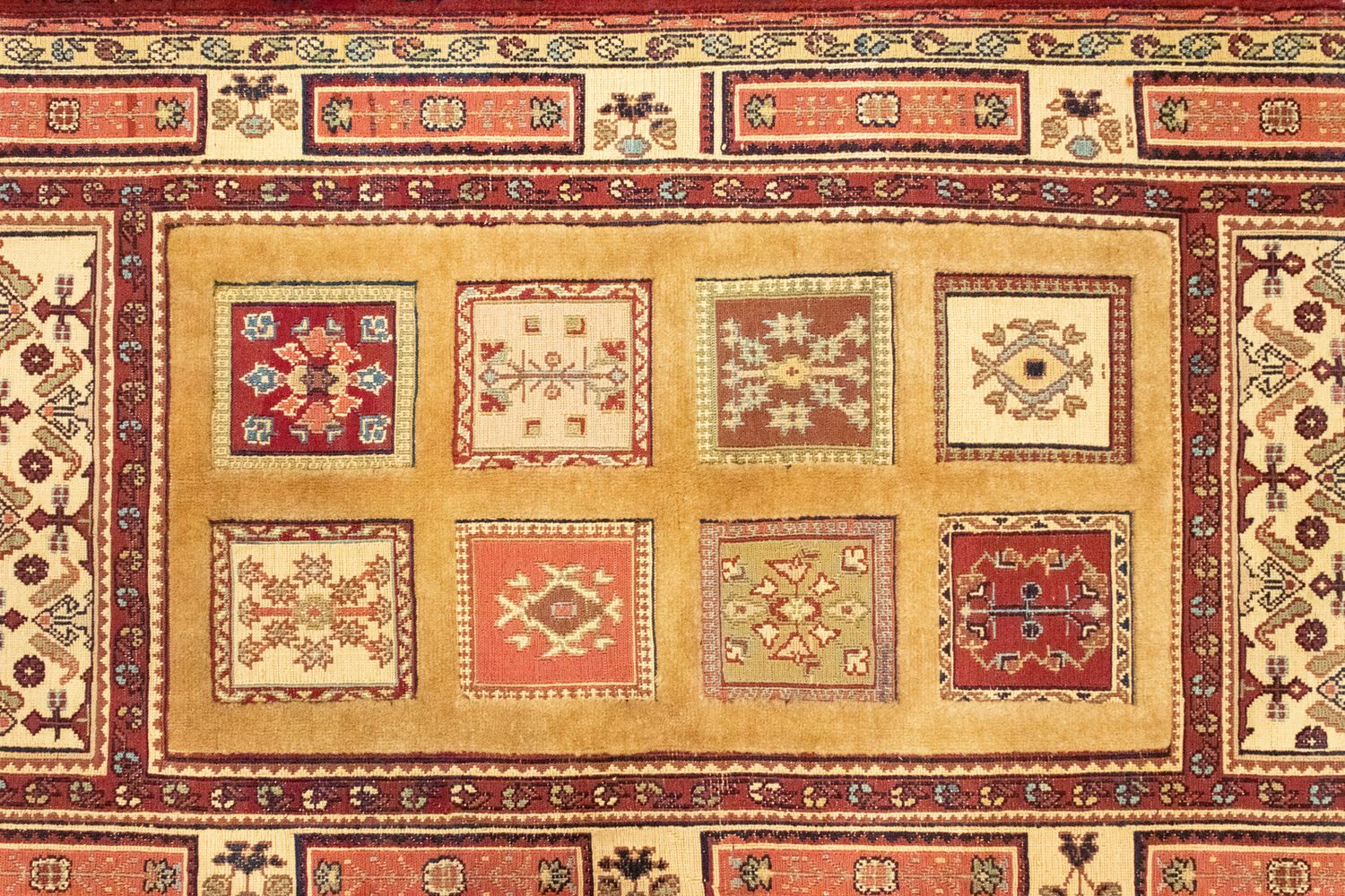 Tapis persan - Nomadic - 160 x 101 cm - multicolore