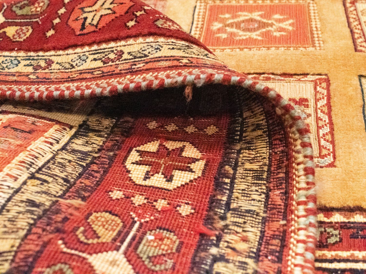Tapis persan - Nomadic - 160 x 101 cm - multicolore