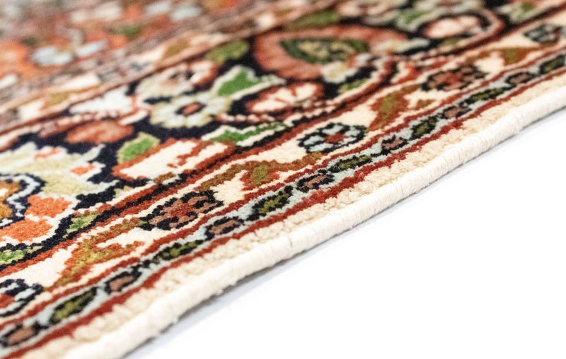Tapis en soie - Soie du Cachemire - 125 x 83 cm - orange