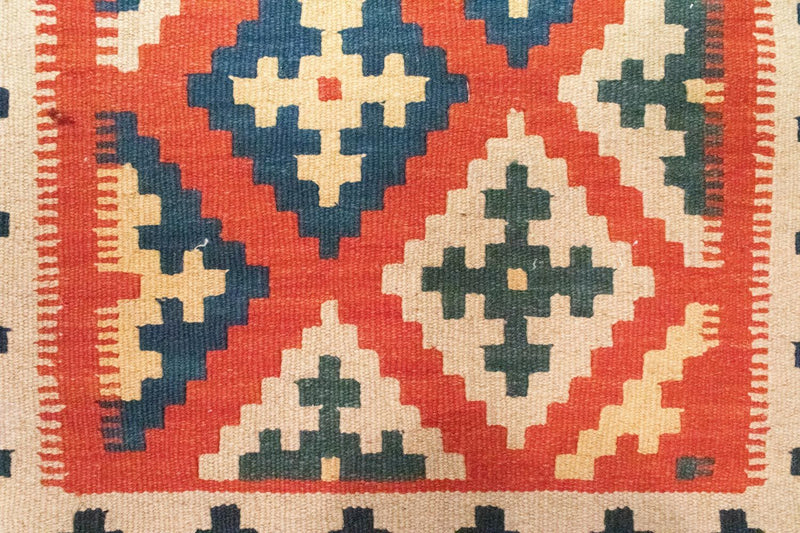 Tapis Kelim - Oriental - 87 x 64 cm - orange
