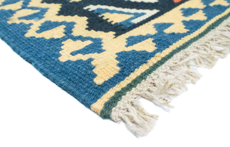 Tapis Kelim - Oriental - 90 x 60 cm - bleu