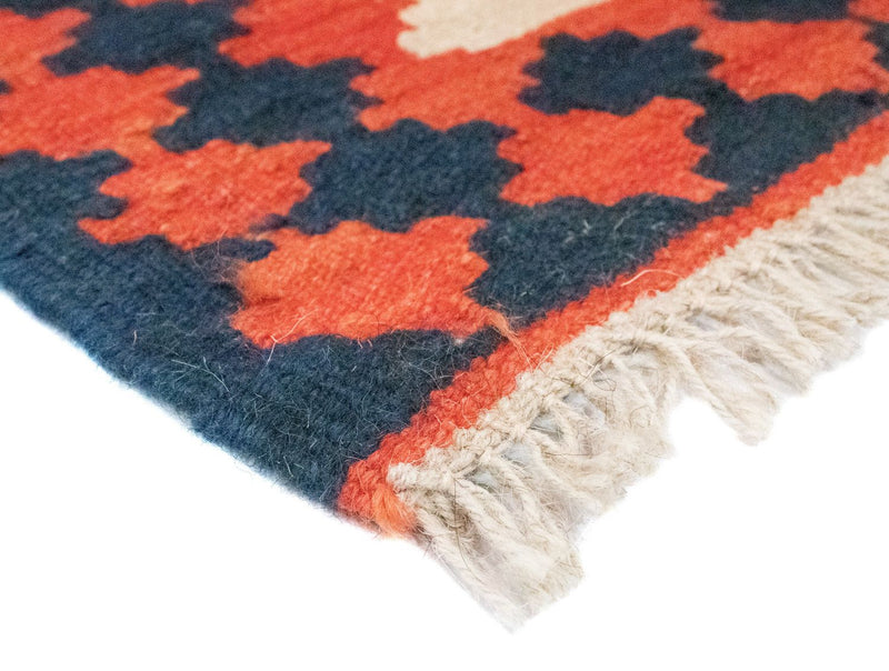 Tapis Kelim - Oriental - 96 x 64 cm - orange