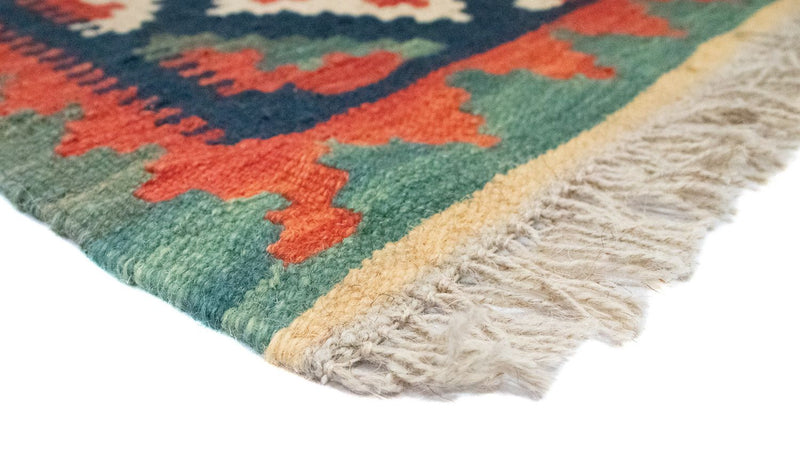 Tapis Kelim - Oriental - 95 x 65 cm - bleu