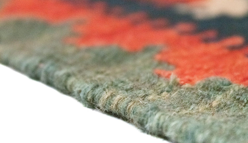 Tapis Kelim - Oriental - 95 x 65 cm - bleu