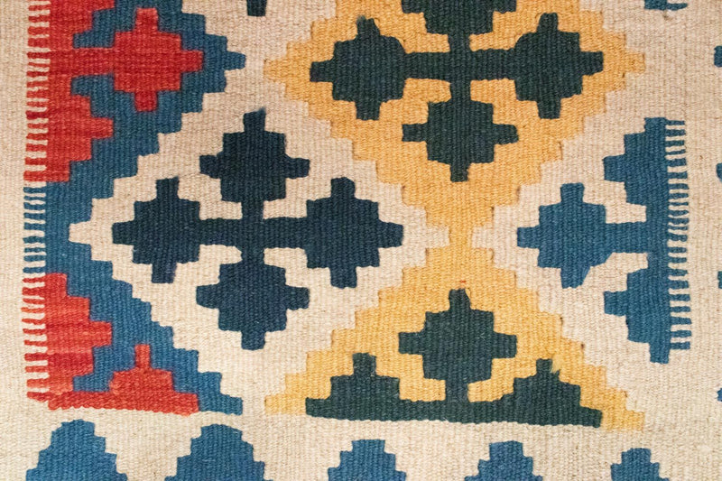 Tapis Kelim - Oriental - 86 x 61 cm - bleu