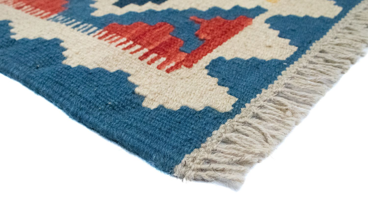 Tapis Kelim - Oriental - 86 x 61 cm - bleu