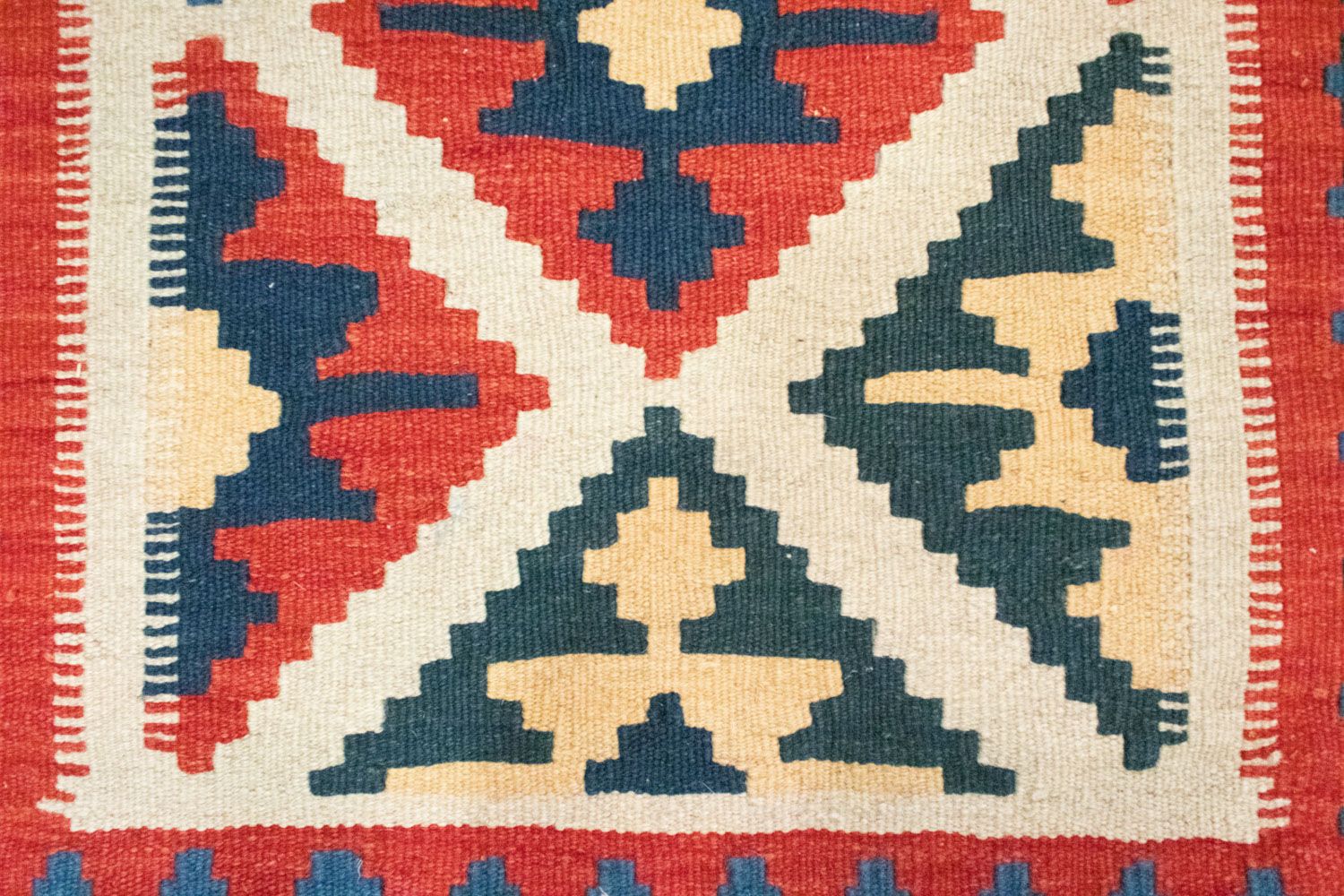 Tapis Kelim - Oriental - 85 x 64 cm - orange