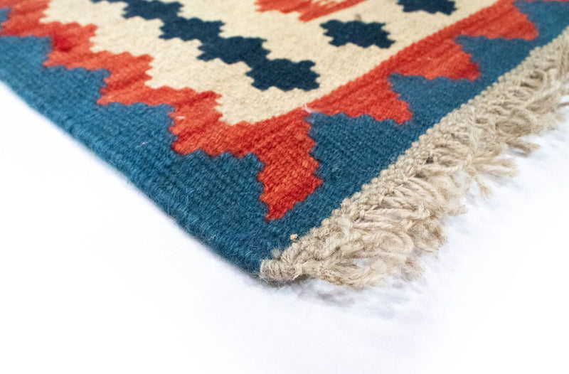 Tapis Kelim - Oriental - 93 x 67 cm - bleu