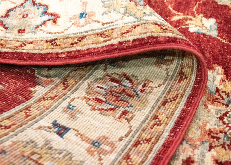 Tapis de couloir Tapis Ziegler - 297 x 82 cm - rouge