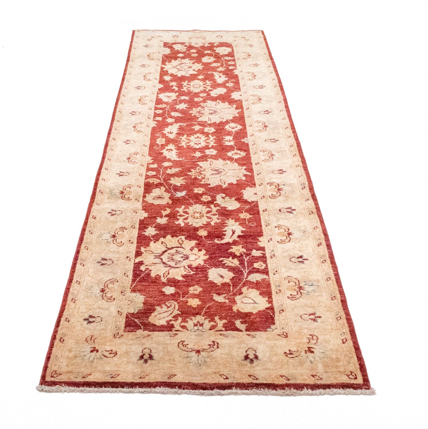 Tapis de couloir Tapis Ziegler - 252 x 78 cm - rouge