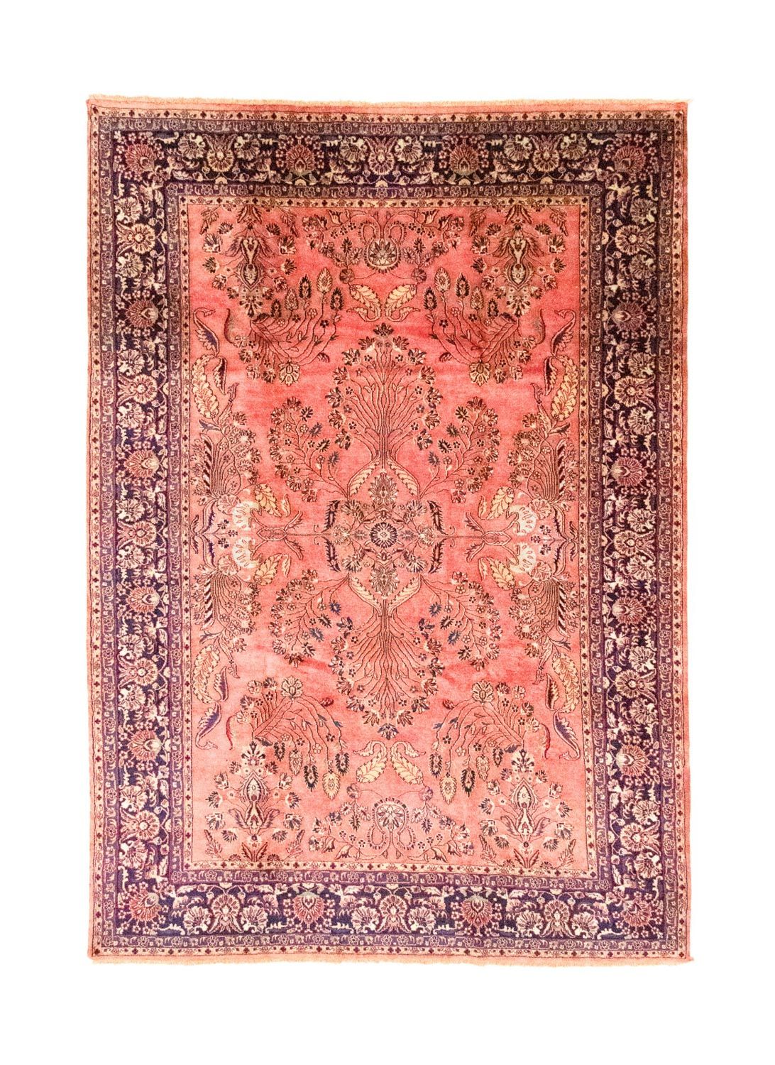 Tapis persan - Classique - 293 x 202 cm - orange