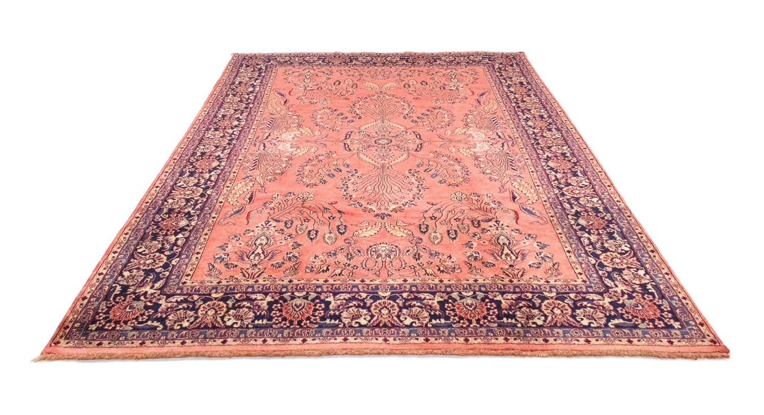 Tapis persan - Classique - 293 x 202 cm - orange