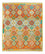 Tapis Kelim - Splash - 205 x 155 cm - vert