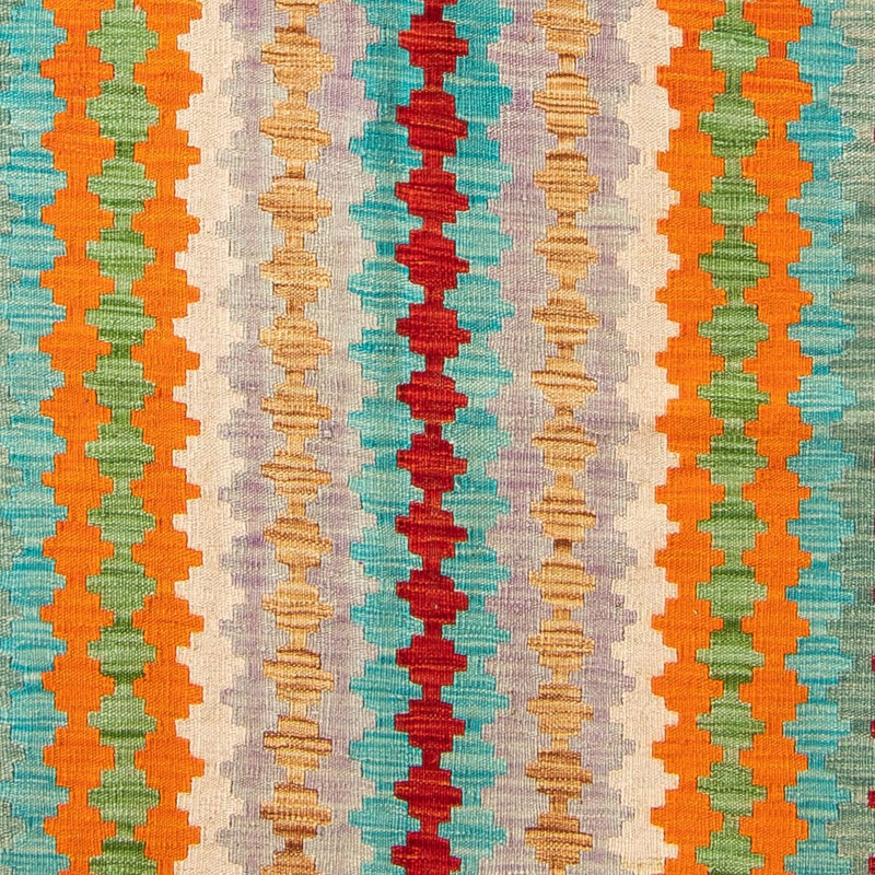 Tapis Kelim - Splash - 200 x 153 cm - multicolore