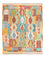Tapis Kelim - Splash - 203 x 152 cm - multicolore