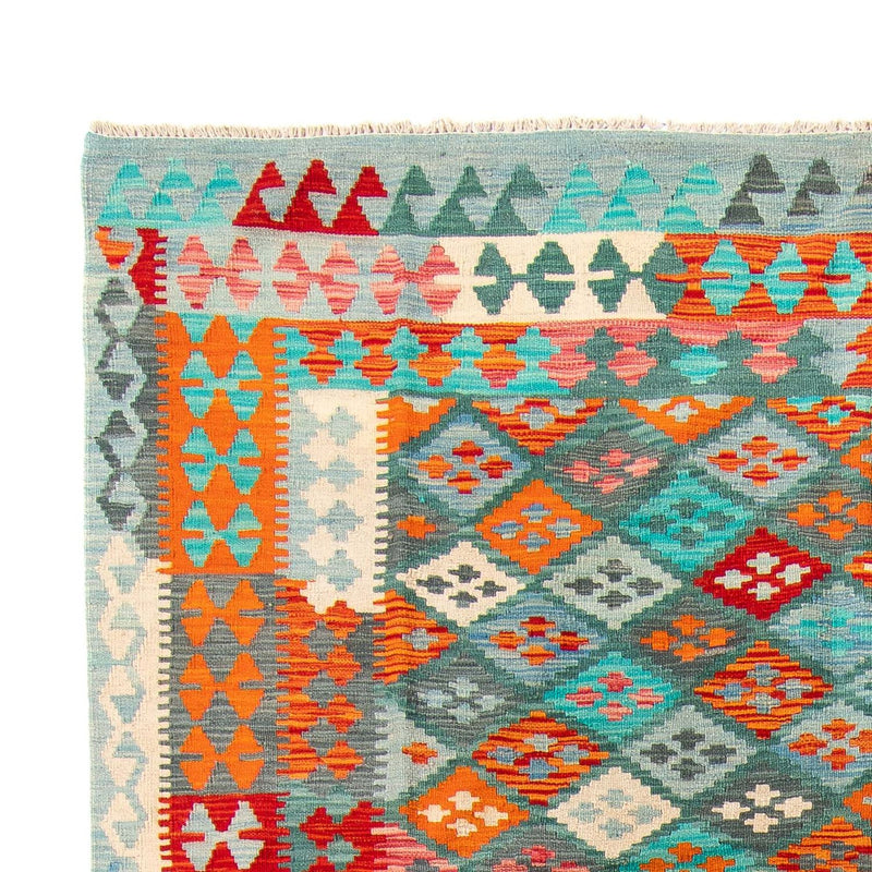 Tapis Kelim - Splash - 305 x 202 cm - multicolore