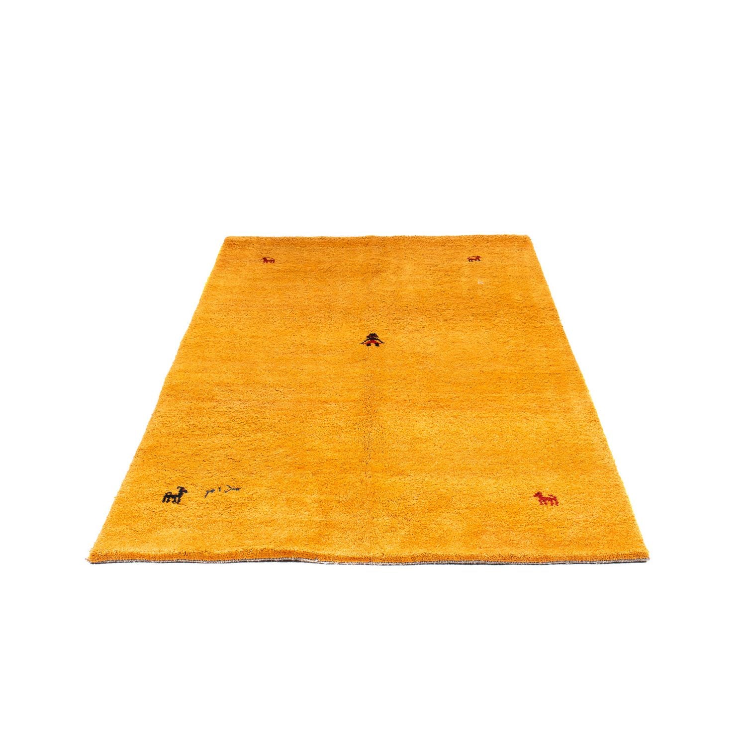Tapis Gabbeh - Loribaft Persan - 180 x 109 cm - orange