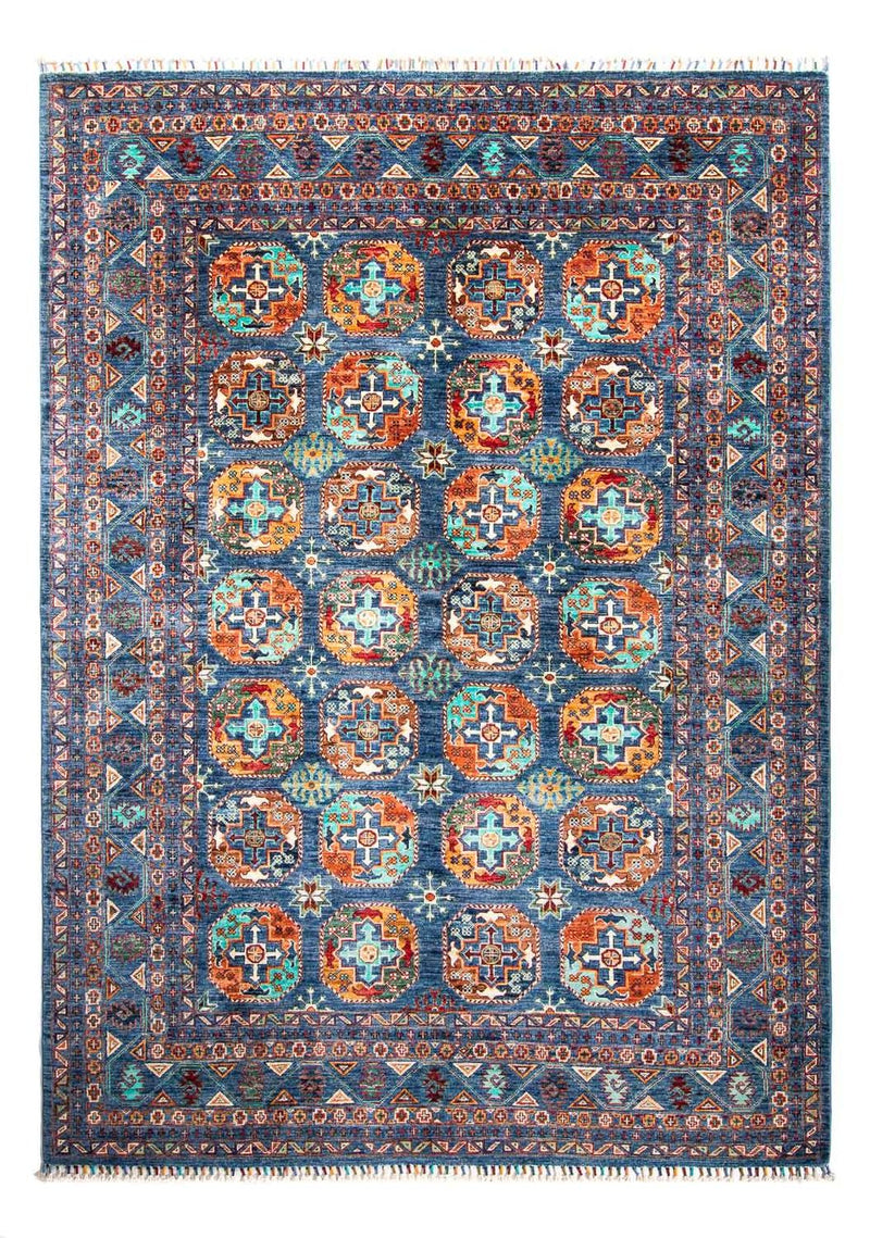 Tapis Ziegler - Ariana - 258 x 175 cm - bleu foncé