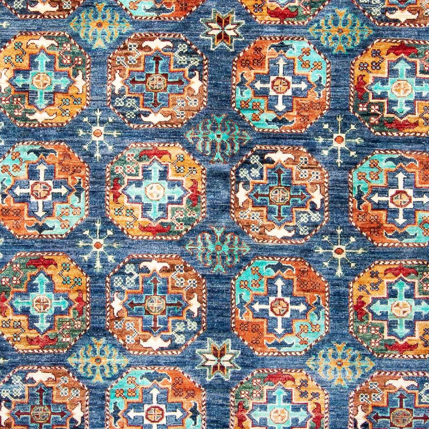 Tapis Ziegler - Ariana - 258 x 175 cm - bleu foncé