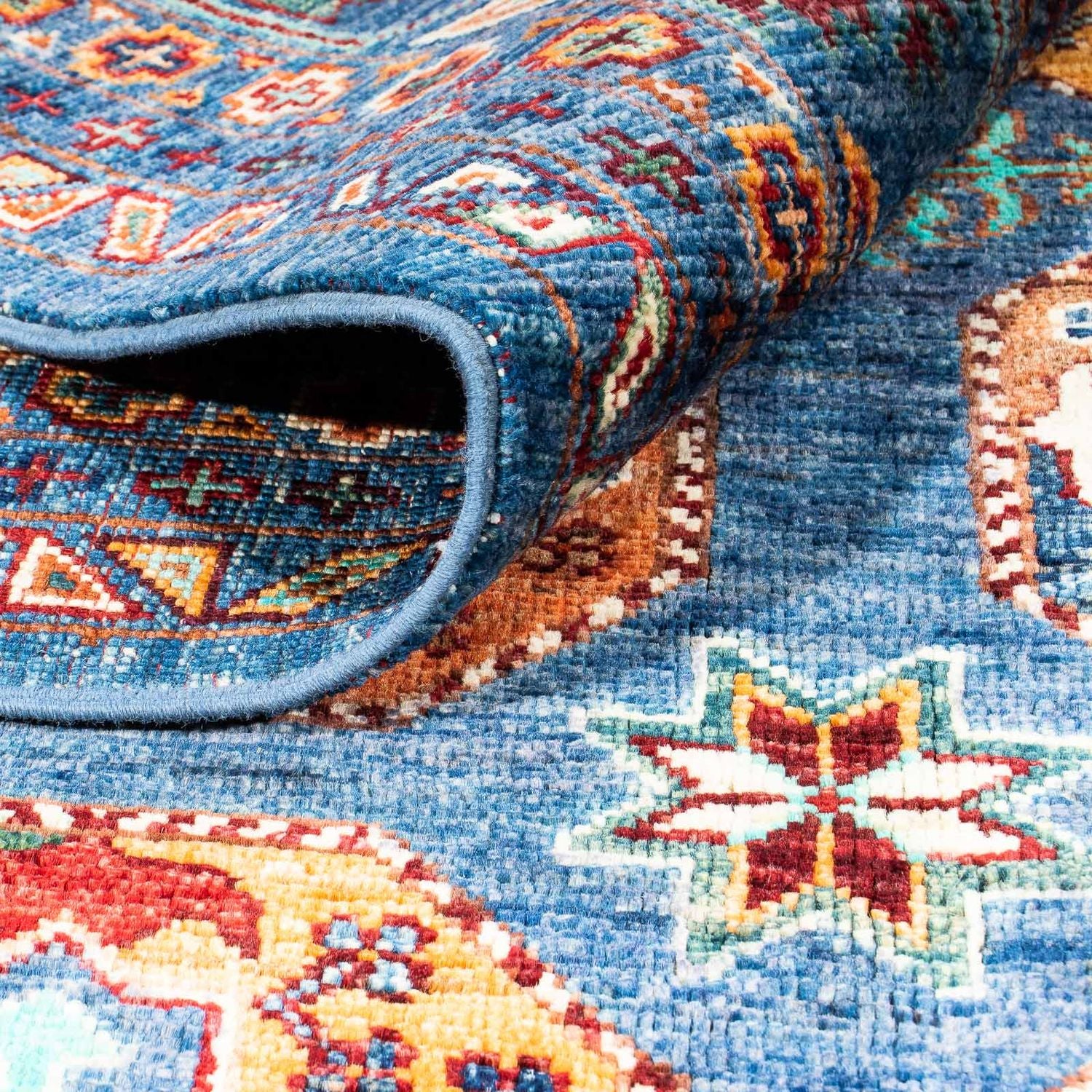 Tapis Ziegler - Ariana - 258 x 175 cm - bleu foncé
