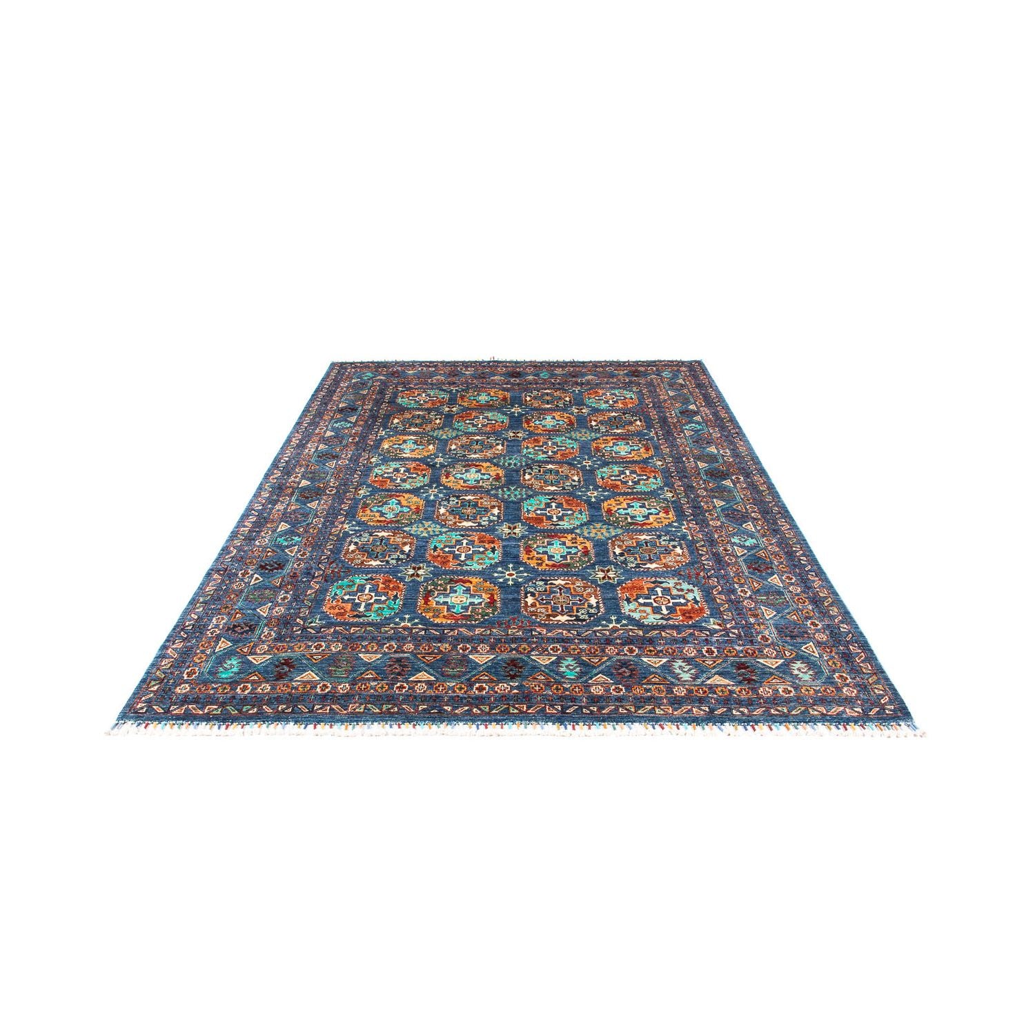 Tapis Ziegler - Ariana - 258 x 175 cm - bleu foncé