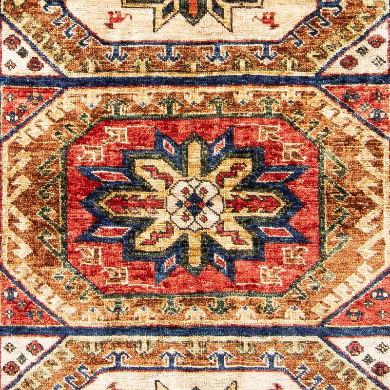 Tapis afghan - 185 x 122 cm - bleu foncé