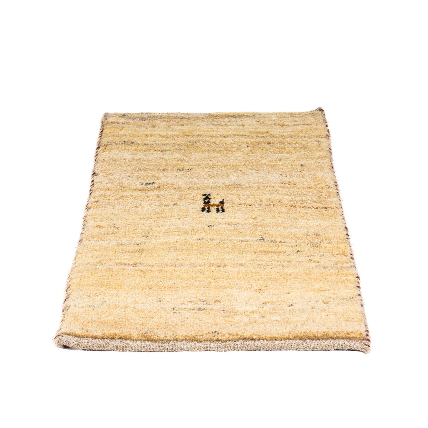 Tapis Gabbeh - Loribaft Persan - 60 x 40 cm - beige