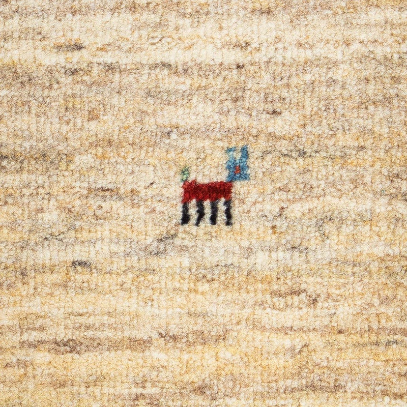 Tapis Gabbeh - Loribaft Persan - 60 x 40 cm - beige
