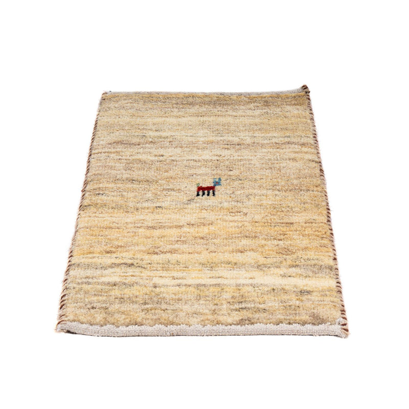 Tapis Gabbeh - Loribaft Persan - 60 x 40 cm - beige