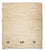 Tapis Gabbeh - Loribaft Persan carré  - 45 x 40 cm - beige