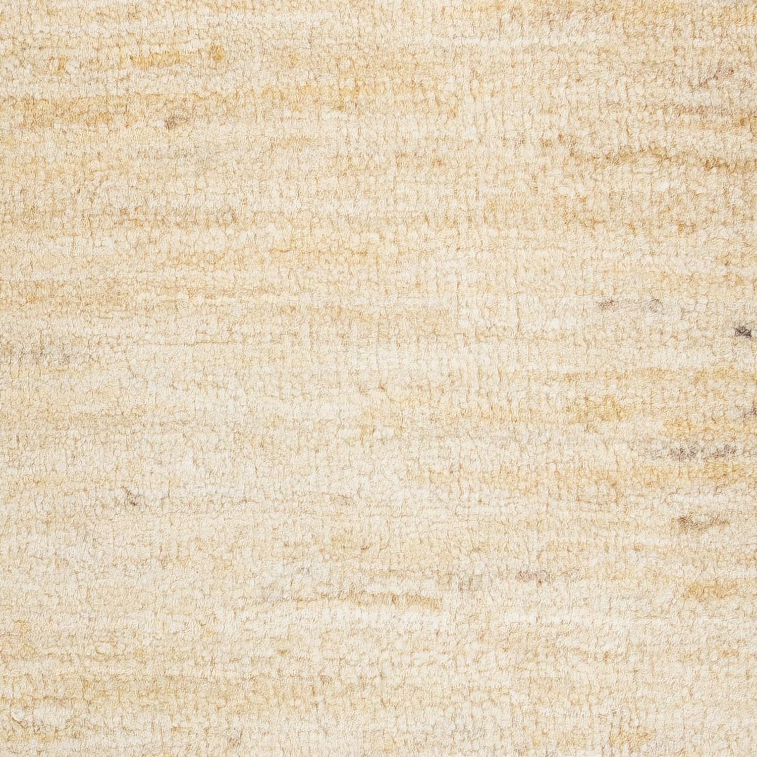 Tapis Gabbeh - Loribaft Persan carré  - 45 x 40 cm - beige