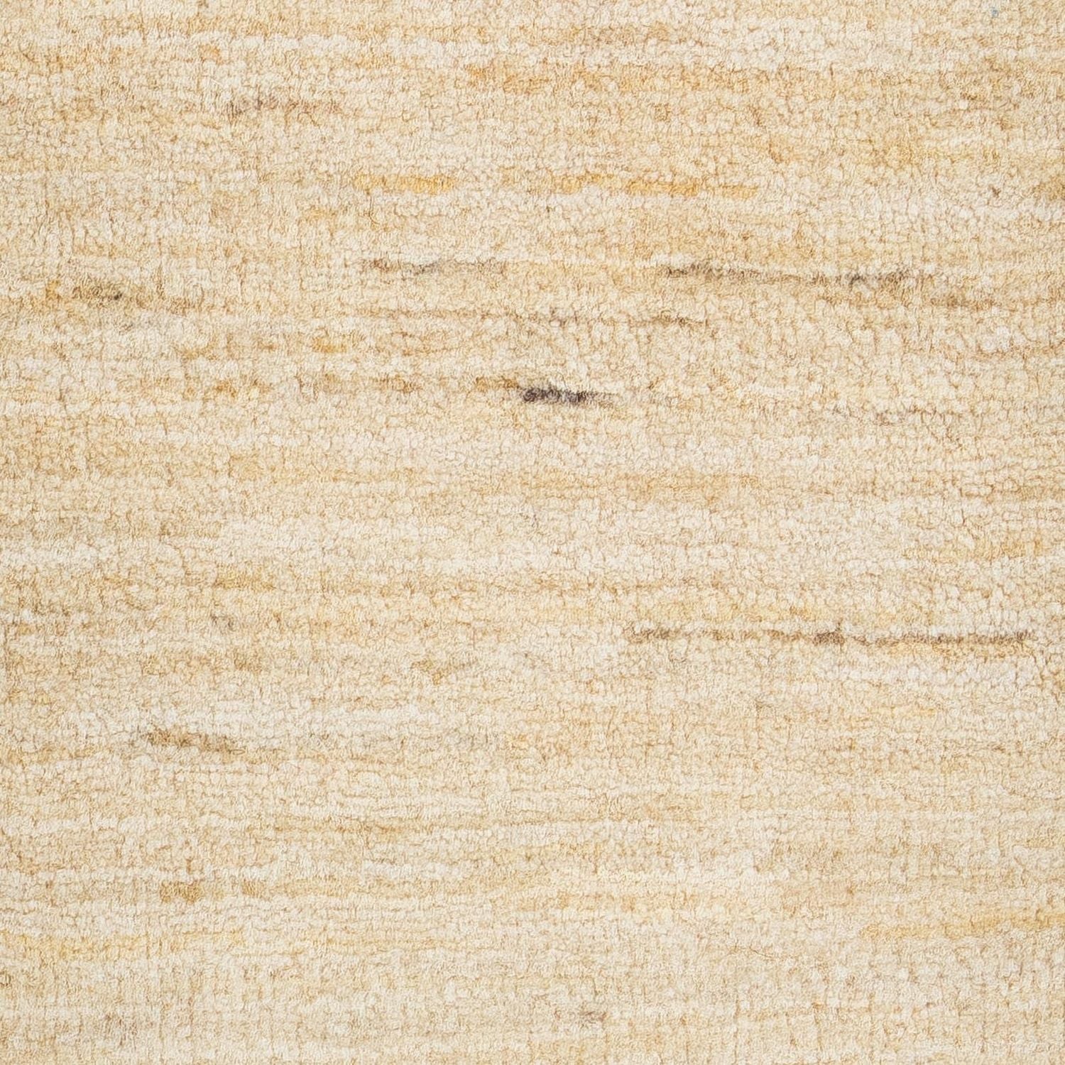 Tapis Gabbeh - Loribaft Persan carré  - 45 x 40 cm - beige