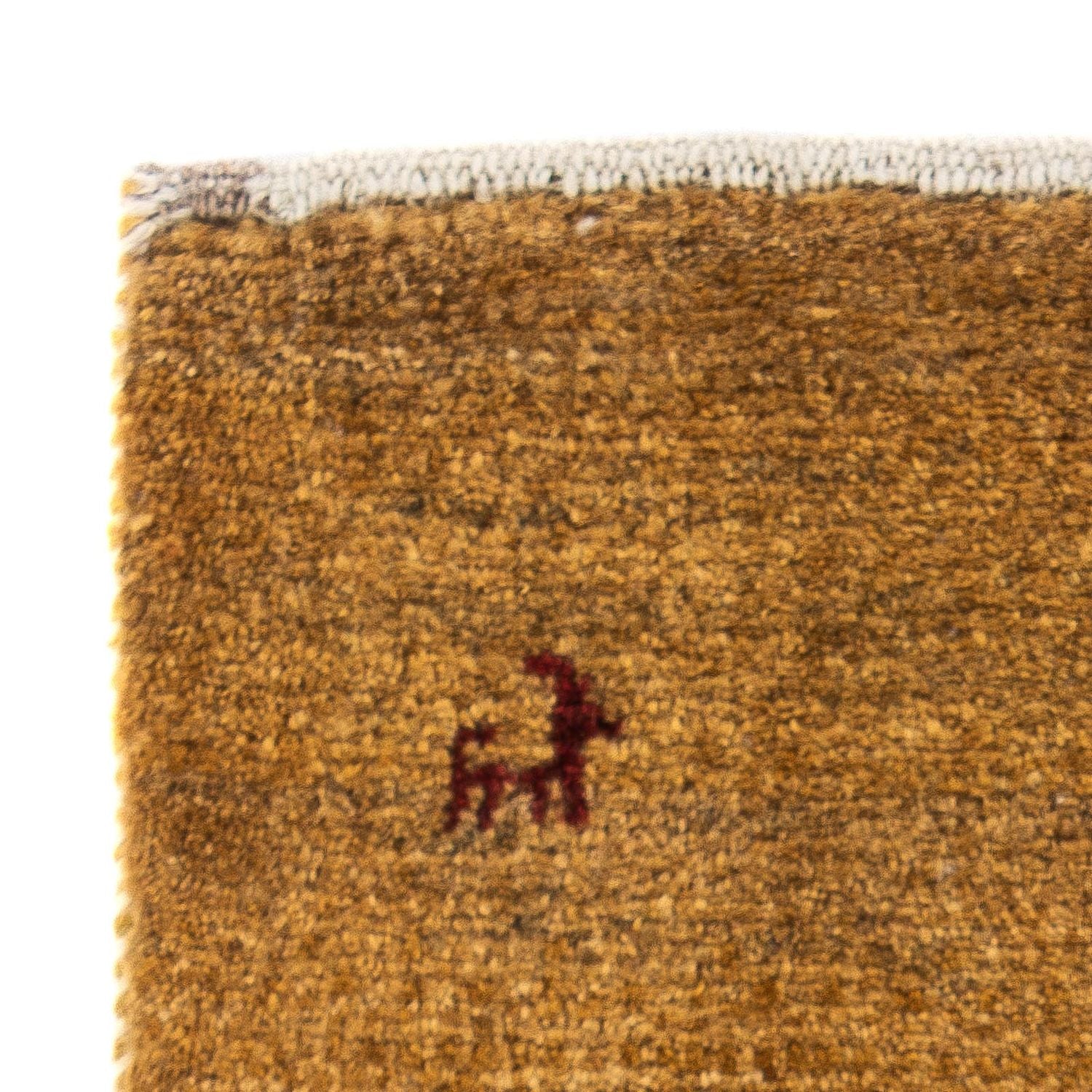 Tapis Gabbeh - Loribaft Persan - 60 x 40 cm - marron