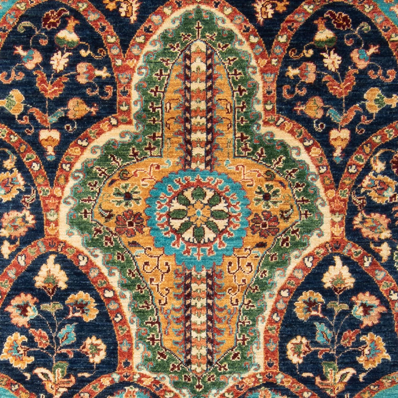 Tapis Ziegler - Ariana - 205 x 157 cm - bleu foncé