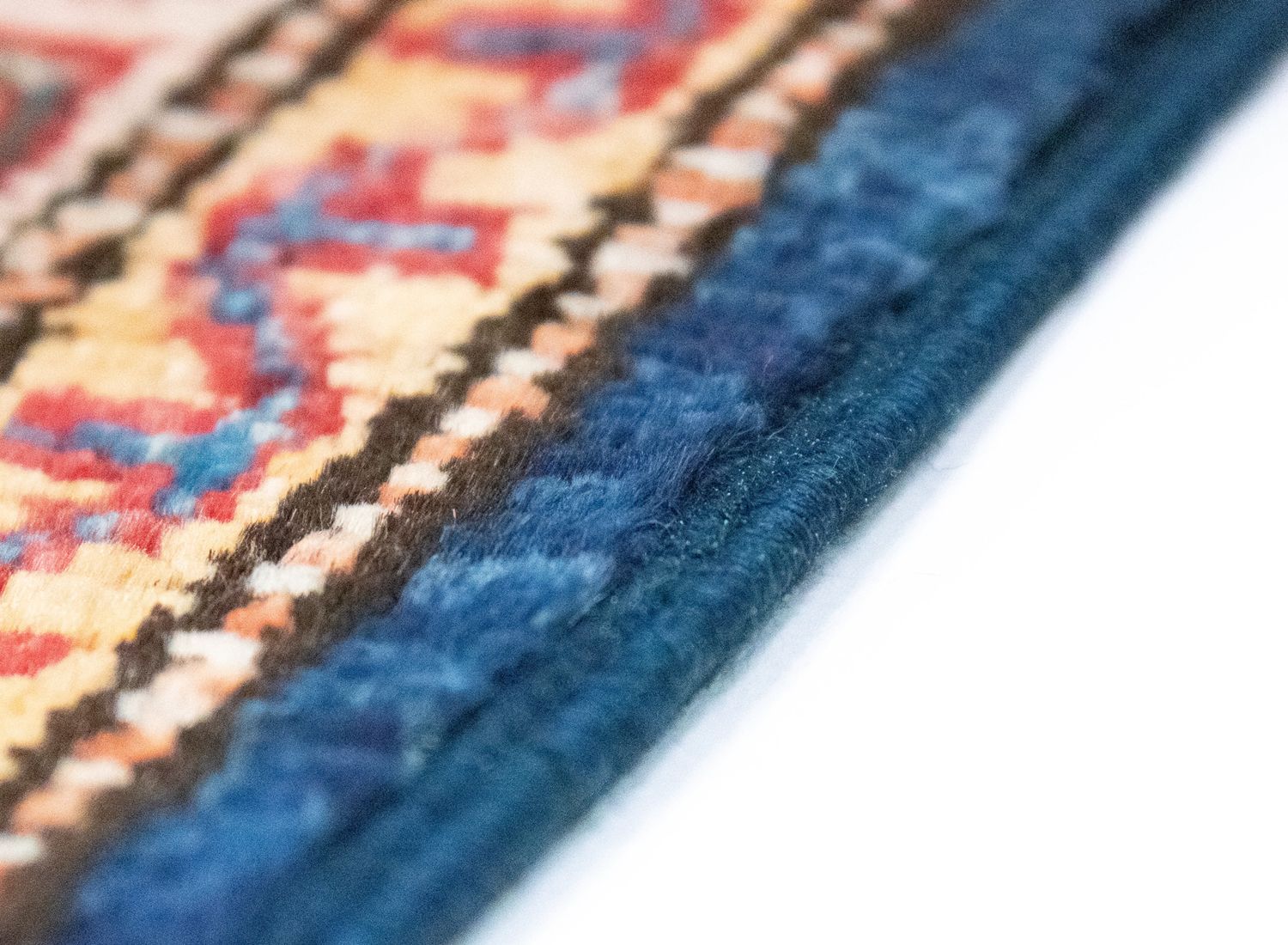 Tapis Ziegler - Kazak - 97 x 61 cm - bleu