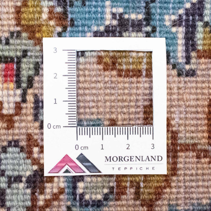 Tapis persan - Keshan - 309 x 195 cm - bleu