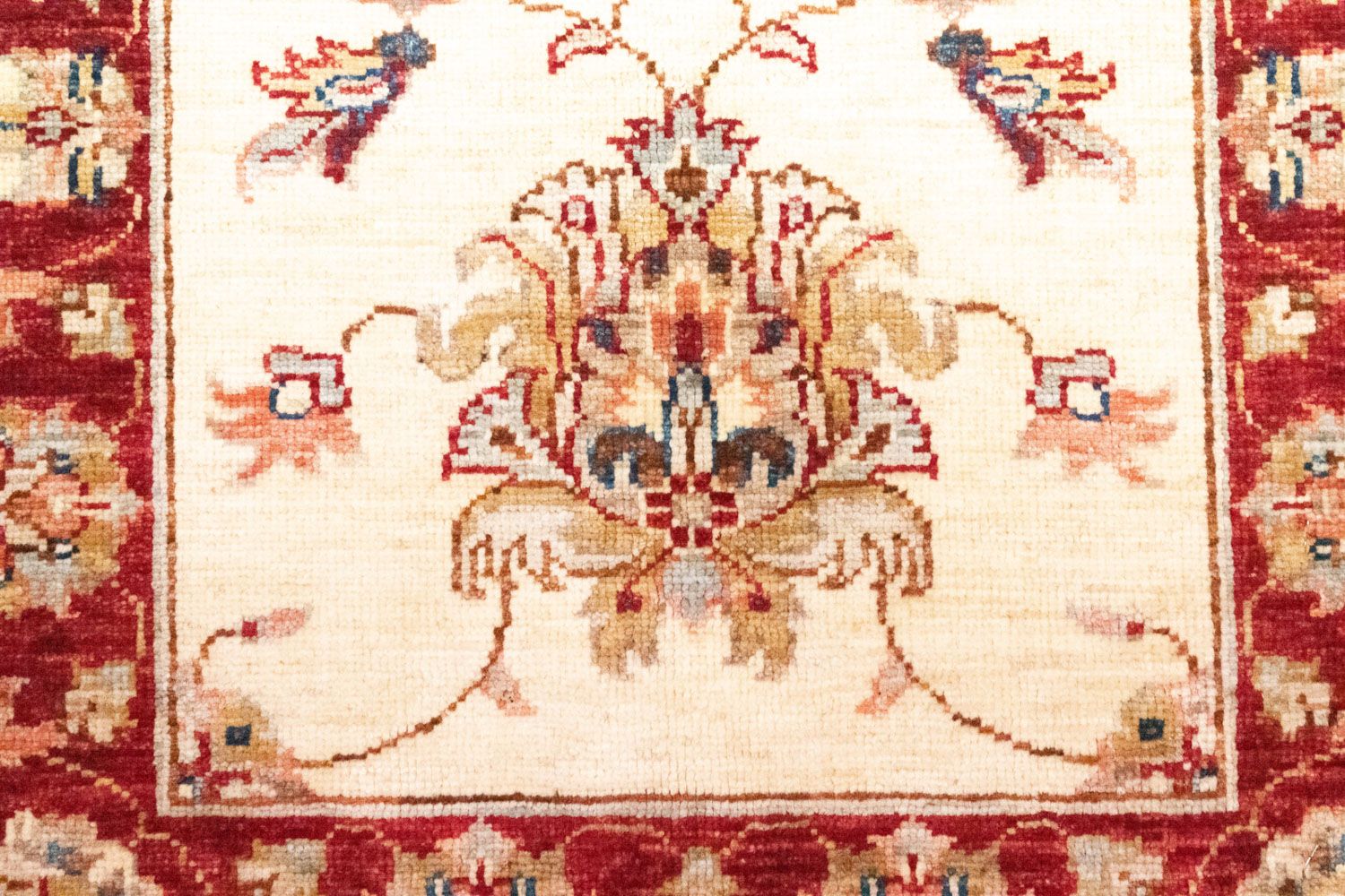 Ziegler Teppich 93 x 64 cm - beige