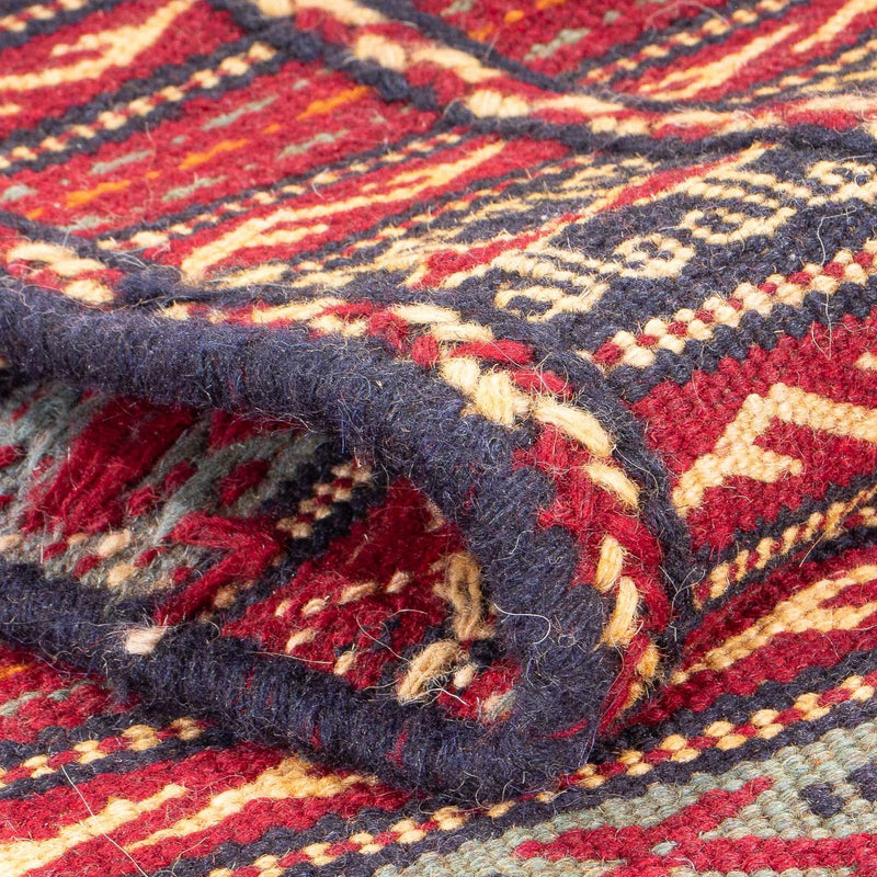 Tapis de couloir Tapis Kelim - Oriental - 200 x 72 cm - multicolore