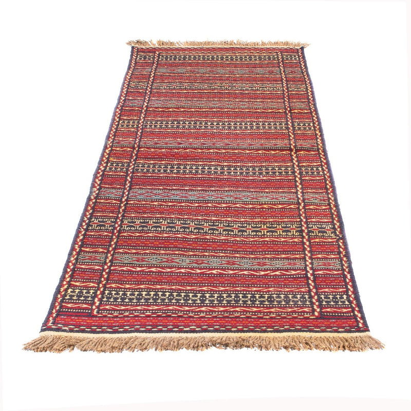Tapis de couloir Tapis Kelim - Oriental - 200 x 72 cm - multicolore