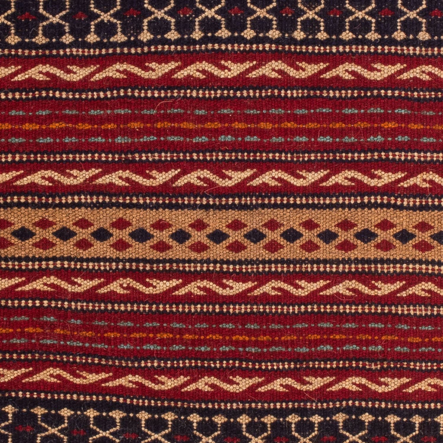Kelim Teppich - Oriental - 90 x 60 cm - mehrfarbig