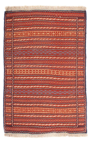 Tapis Kelim - Oriental - 120 x 80 cm - multicolore