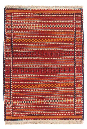 Tapis Kelim - Oriental - 150 x 100 cm - multicolore