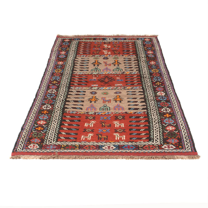 Läufer Kelim - Oriental - 200 x 100 cm - mehrfarbig
