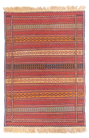 Kelim Teppich - Oriental - 150 x 100 cm - mehrfarbig