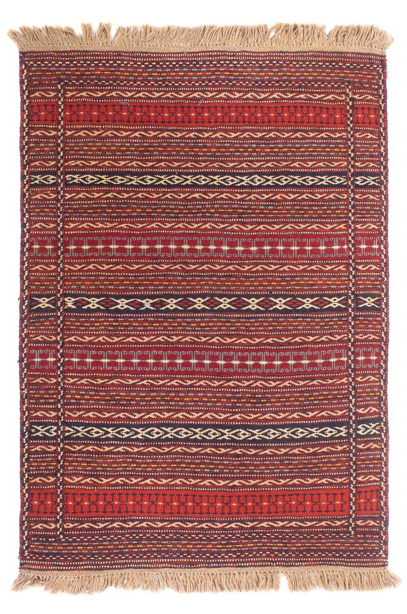 Kelim Teppich - Oriental - 150 x 100 cm - mehrfarbig