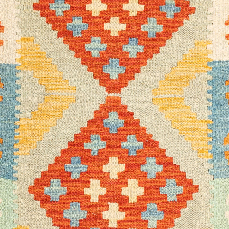 Tapis Kelim - Splash - 89 x 63 cm - multicolore